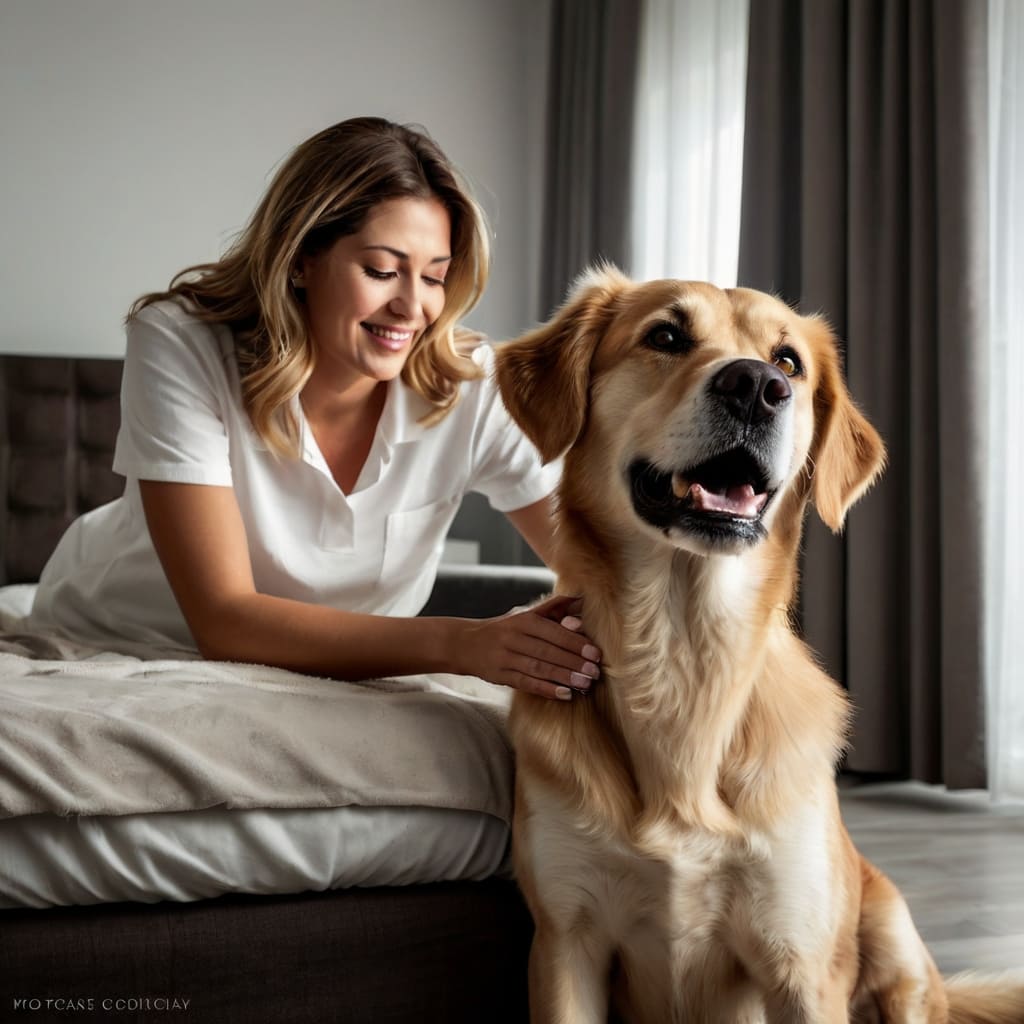 Estimulación Cognitiva Sesiones de Masajes y Cuidado Perro